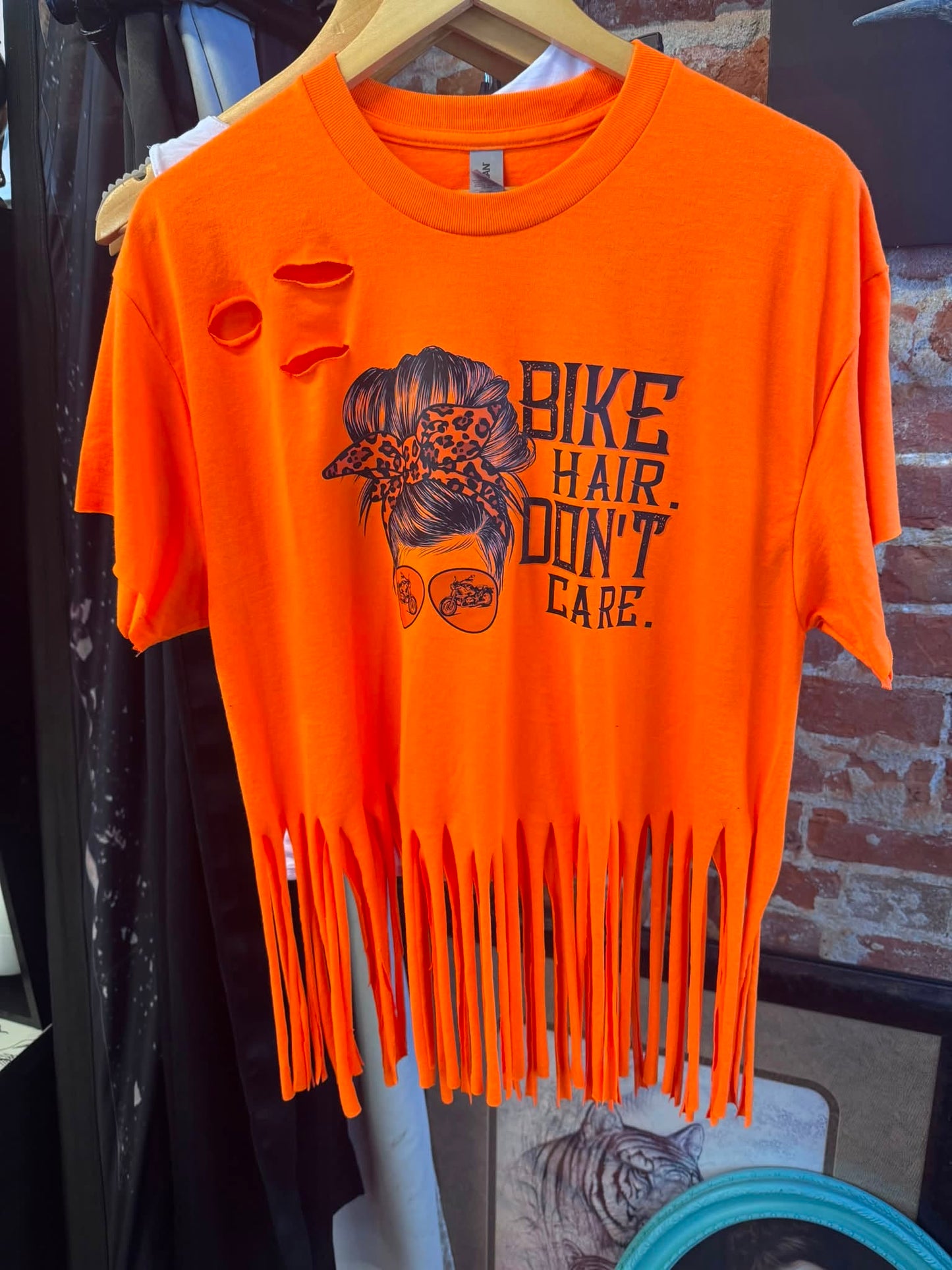 Bike Hair Tee
